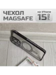 Чехол со стразами и MagSafe на iPhone 15 Pro 